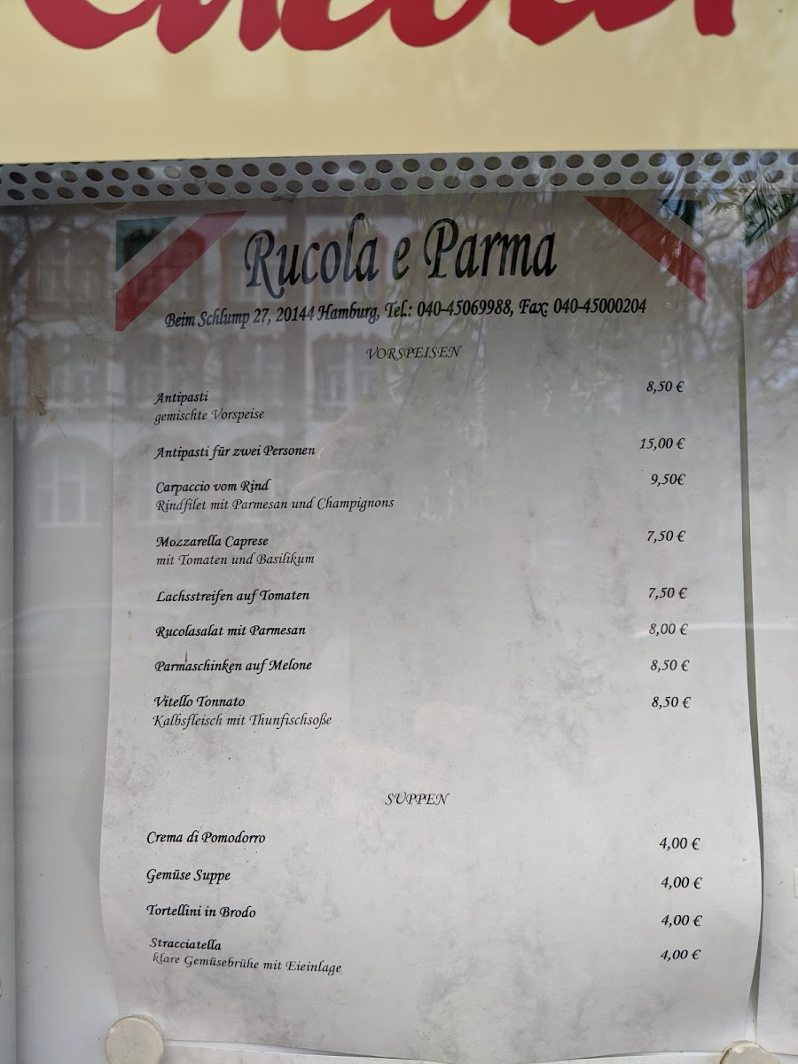 Rucola e Parma Photo Menu 5