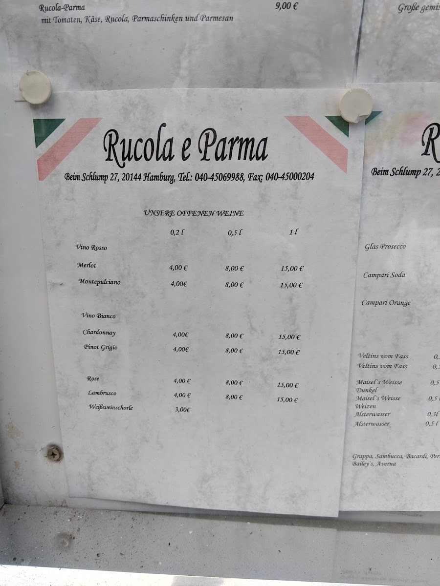 Rucola e Parma Photo Menu 6