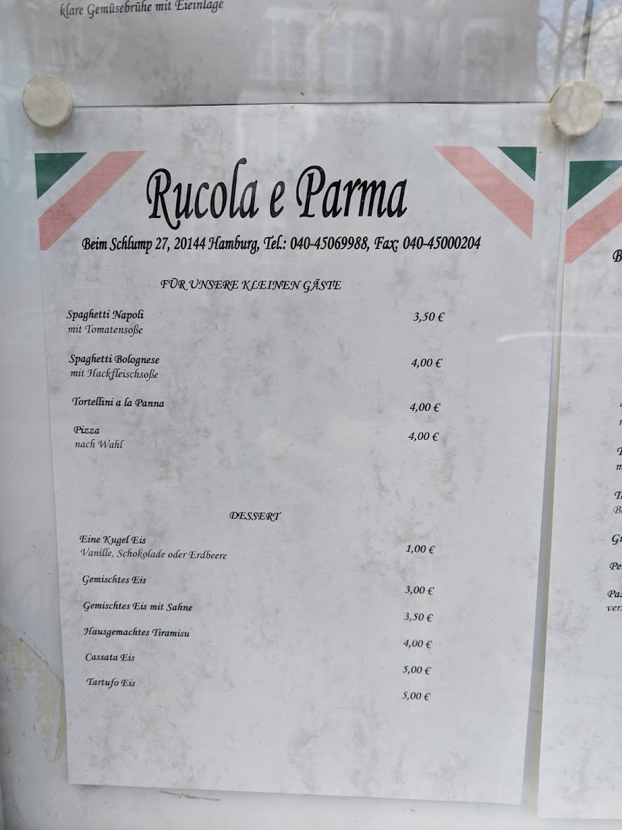 Rucola e Parma Photo Menu 7