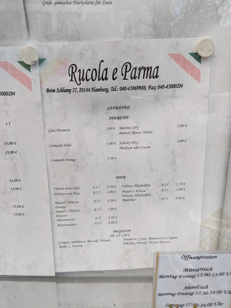 Rucola e Parma Photo Menu 8