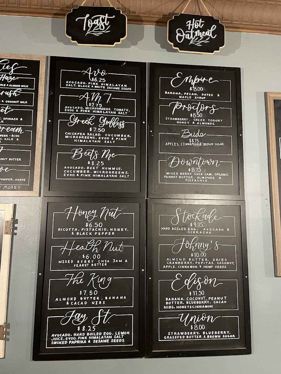 Raw Juice & Smoothie Bar Photo Menu 3