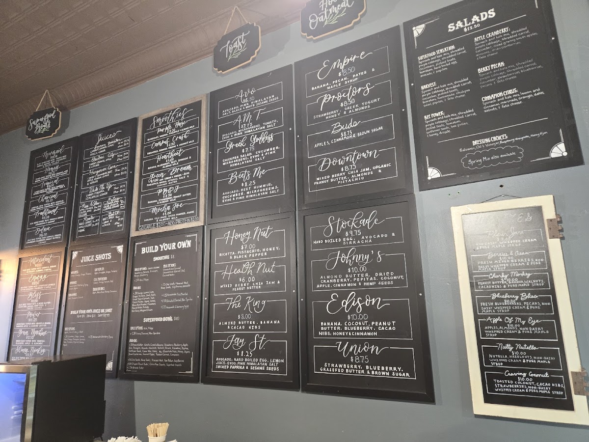 Raw Juice & Smoothie Bar Photo Menu 8