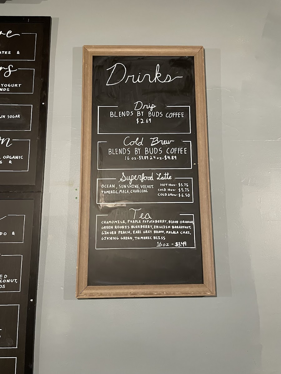 Raw Juice & Smoothie Bar Photo Menu 9