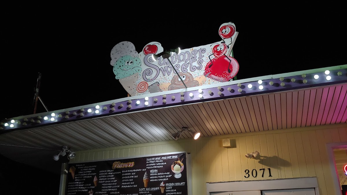 Summer Sweets Ice Cream Shop in Lavallette, NJ Photo Menu 5