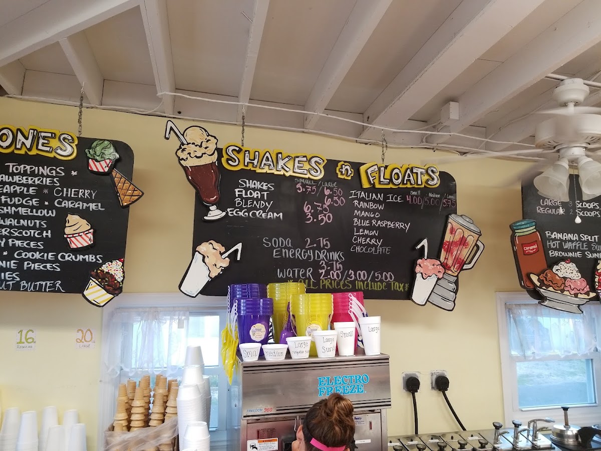 Summer Sweets Ice Cream Shop in Lavallette, NJ Photo Menu 9