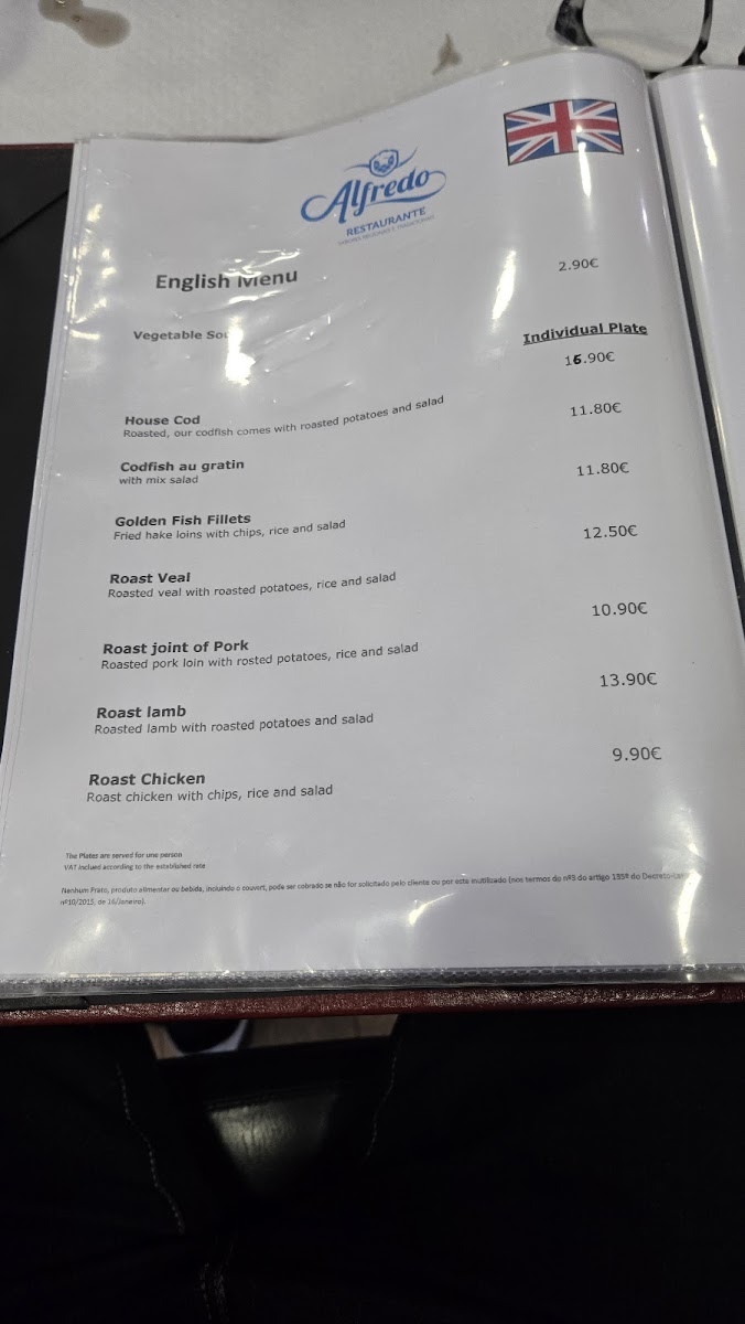 Alfredo Photo Menu 10