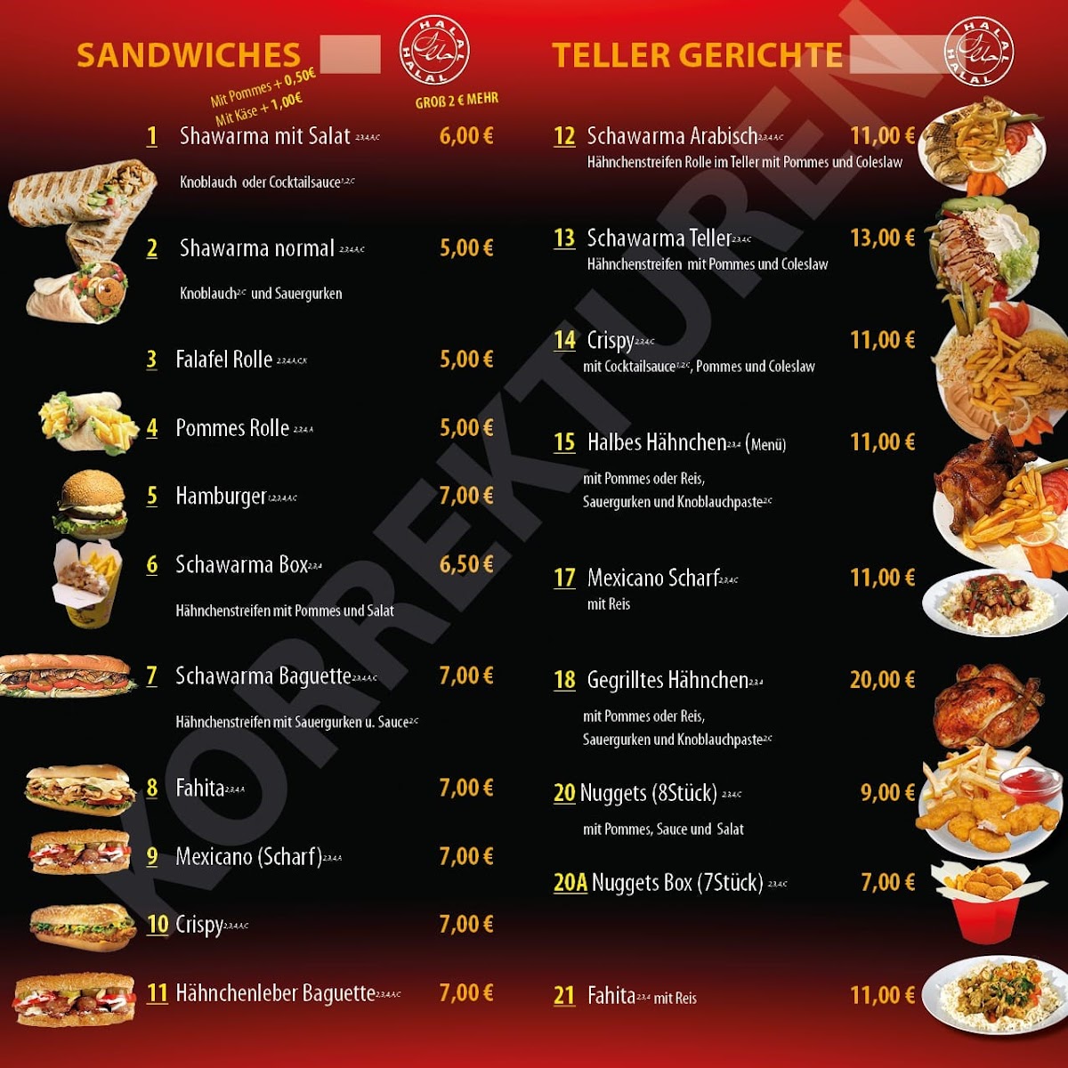 Schami chicken شامي تشيكن Photo Menu 2