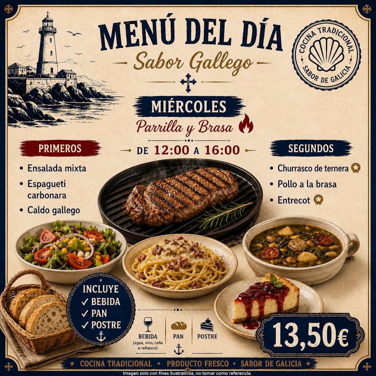 Galician Grill Photo Menu 1
