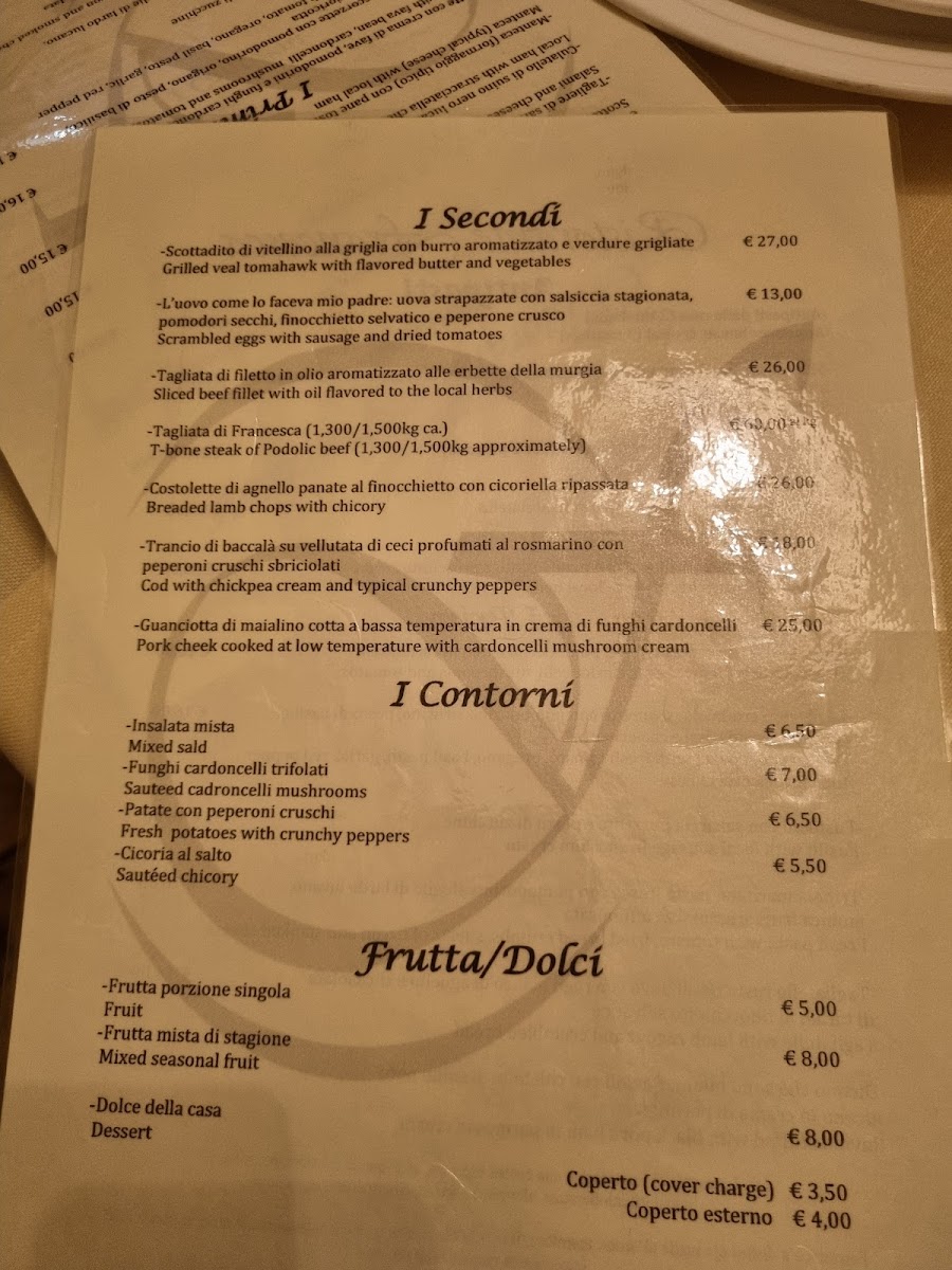 Ristorante Francesca Photo Menu 3