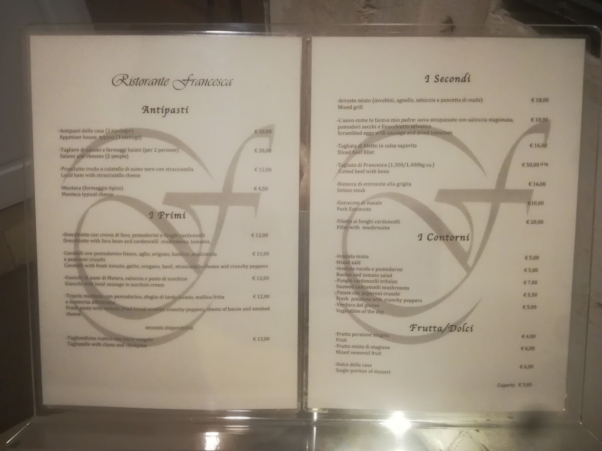 Ristorante Francesca Photo Menu 6