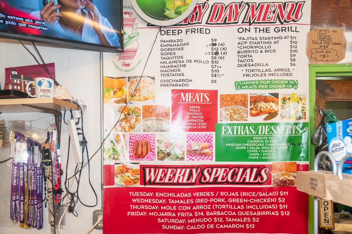 Tacos Guerrero Photo Menu 1