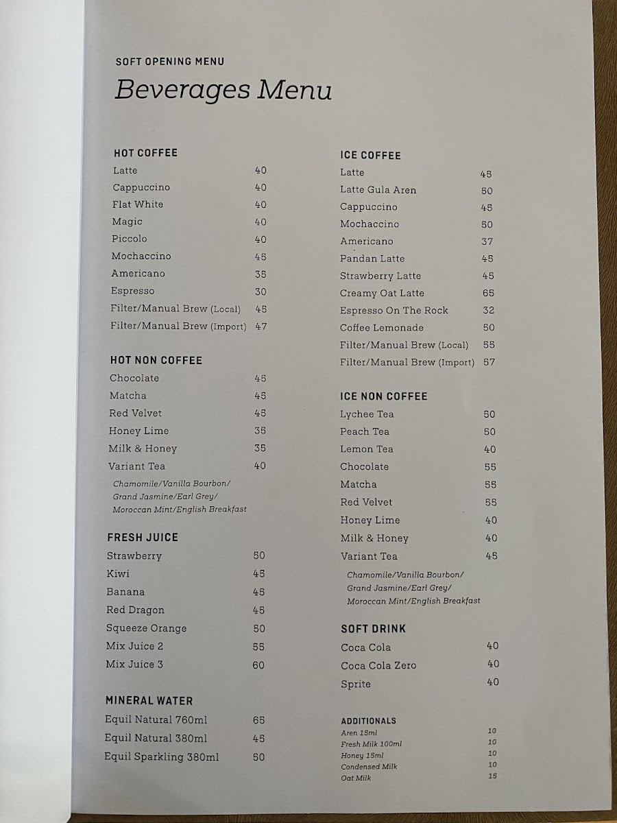 Titik Temu Cafe - SCBD Photo Menu 4