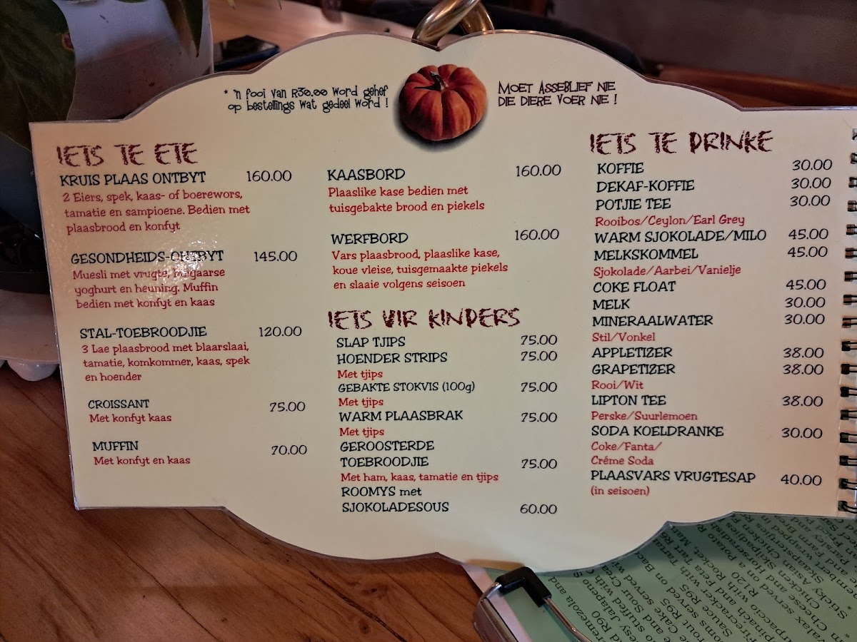 Die Stal Photo Menu 3