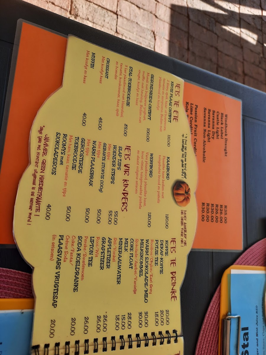 Die Stal Photo Menu 9