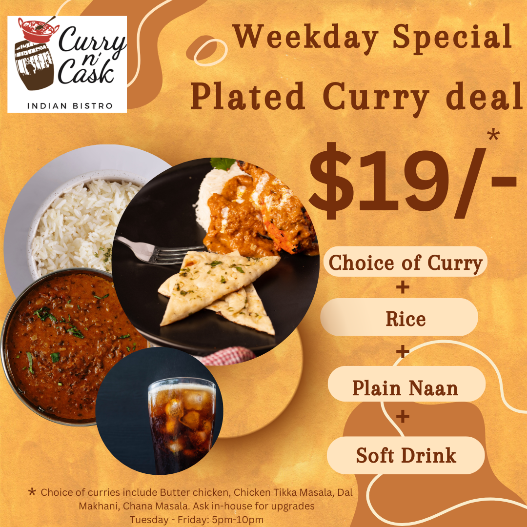 Curry n’ Cask - Indian Bistro - Fortitude Valley Photo Menu 2