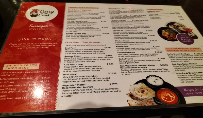 Curry n’ Cask - Indian Bistro - Fortitude Valley Photo Menu 5