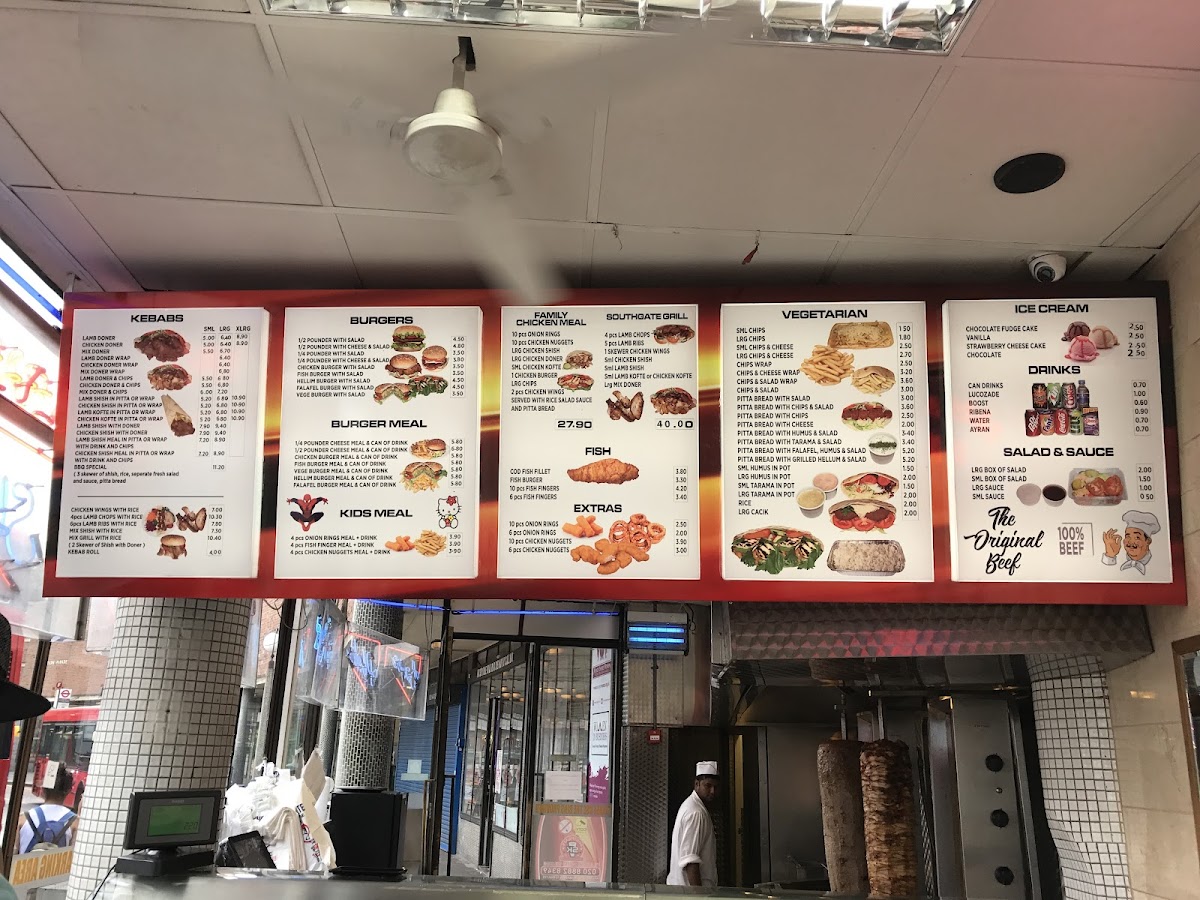 Southgate Kebab House Photo Menu 9