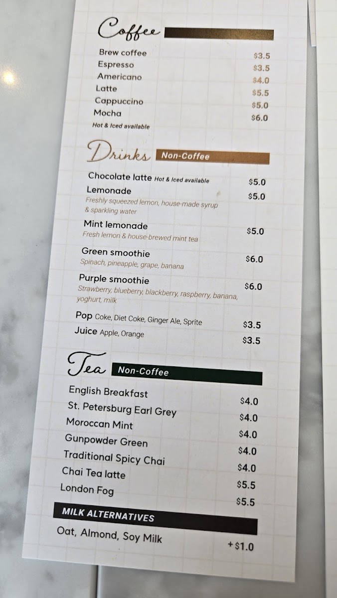 Freo Breakfast & Lunch Photo Menu 9