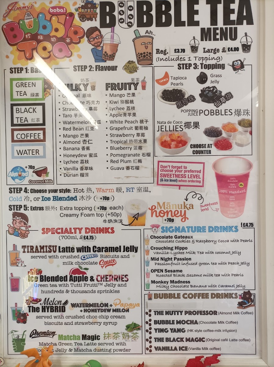 Hing Kee Bubble Tea Photo Menu 5