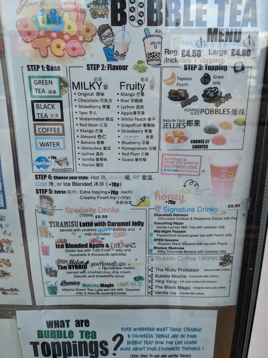 Hing Kee Bubble Tea Photo Menu 9