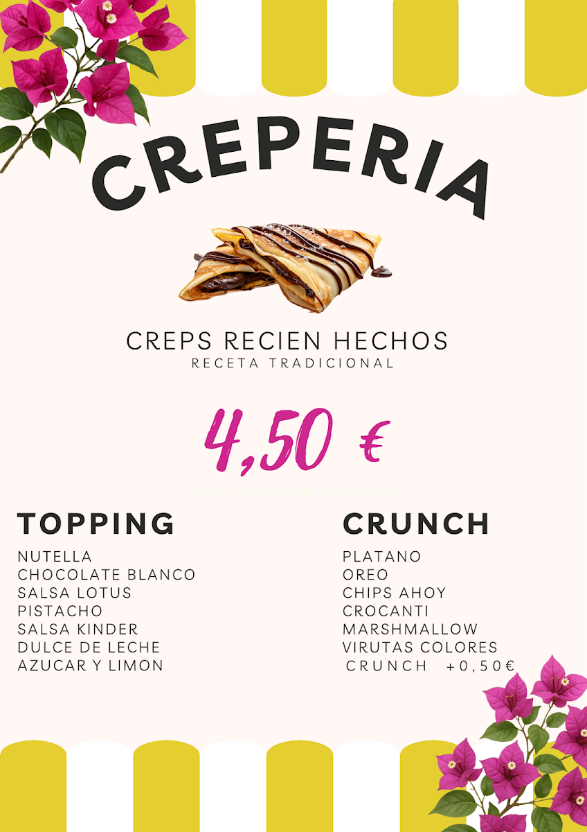 Crepería Heladería Sevilla Photo Menu 4