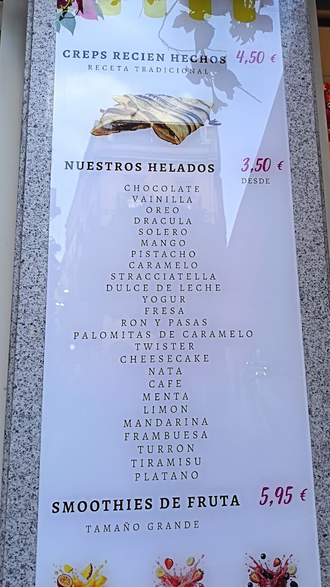 Crepería Heladería Sevilla Photo Menu 5