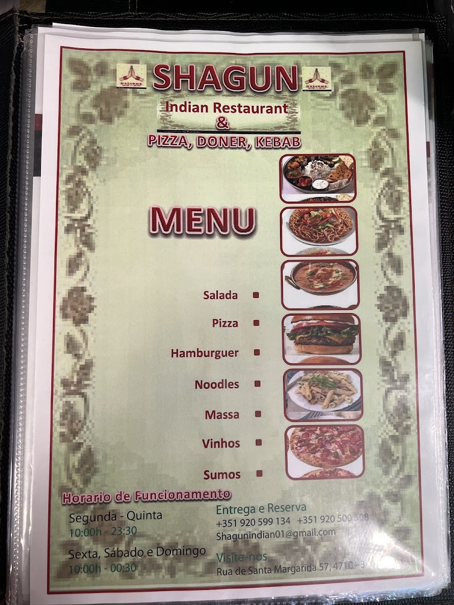 Shagun Indian Restaurant Photo Menu 4