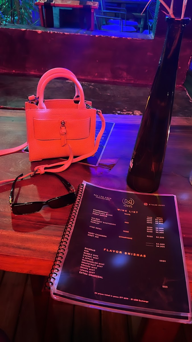 M tulum Hookah & Pool Lounge Photo Menu 10