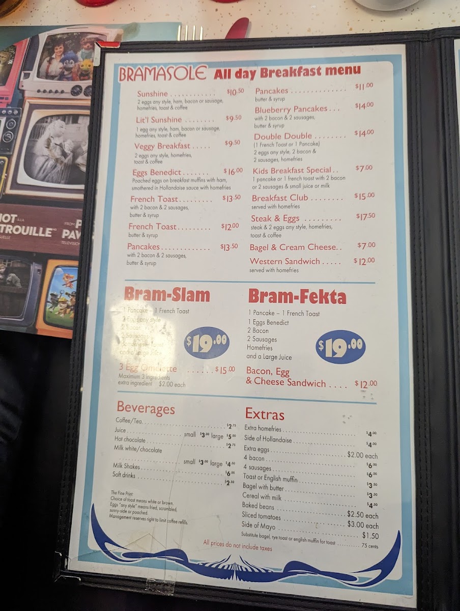 Bramasole Diner Photo Menu 4