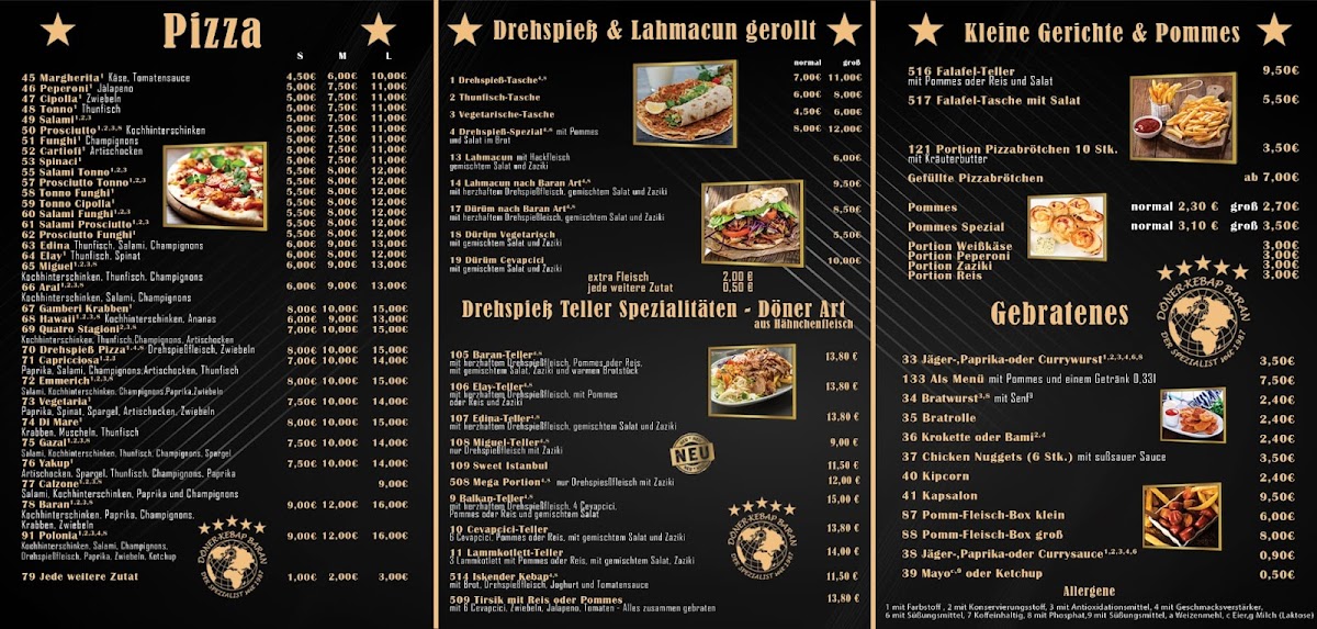 Döner Kebap Pizzeria Baran Photo Menu 6