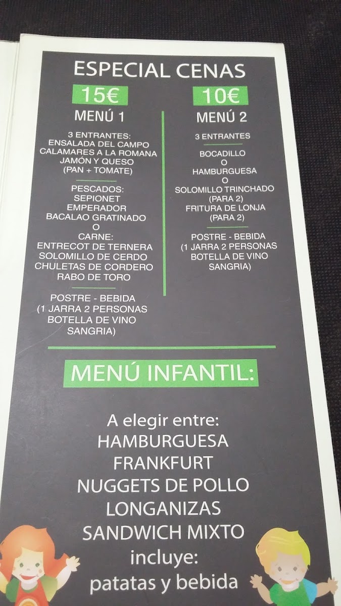 Bar Restaurant El Llorer Photo Menu 3