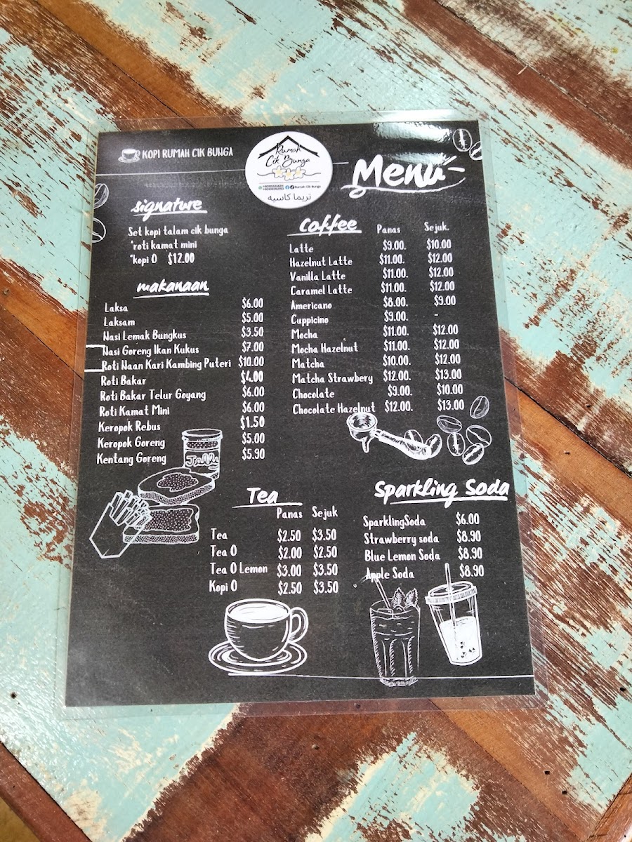 Coffee • Rumah Cik Bunga Photo Menu 10