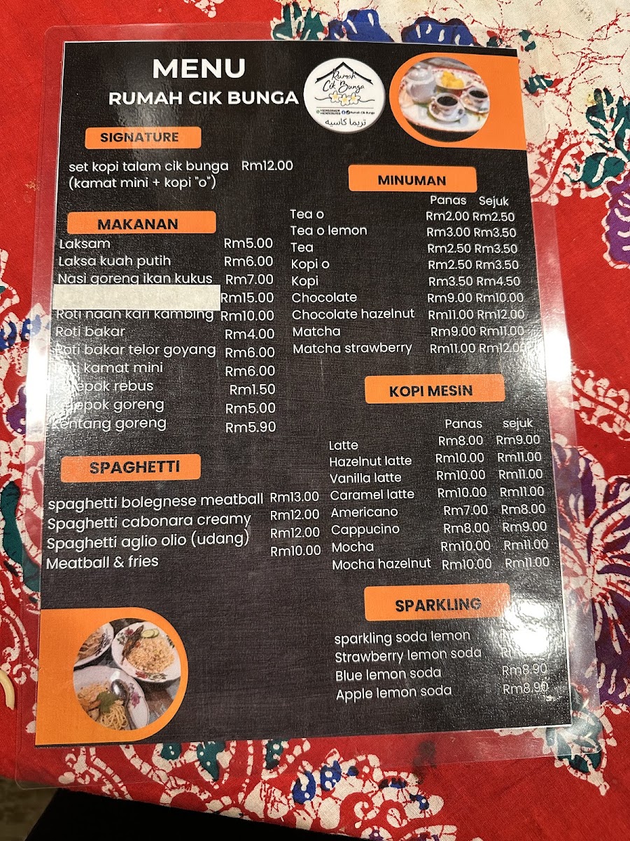 Coffee • Rumah Cik Bunga Photo Menu 7