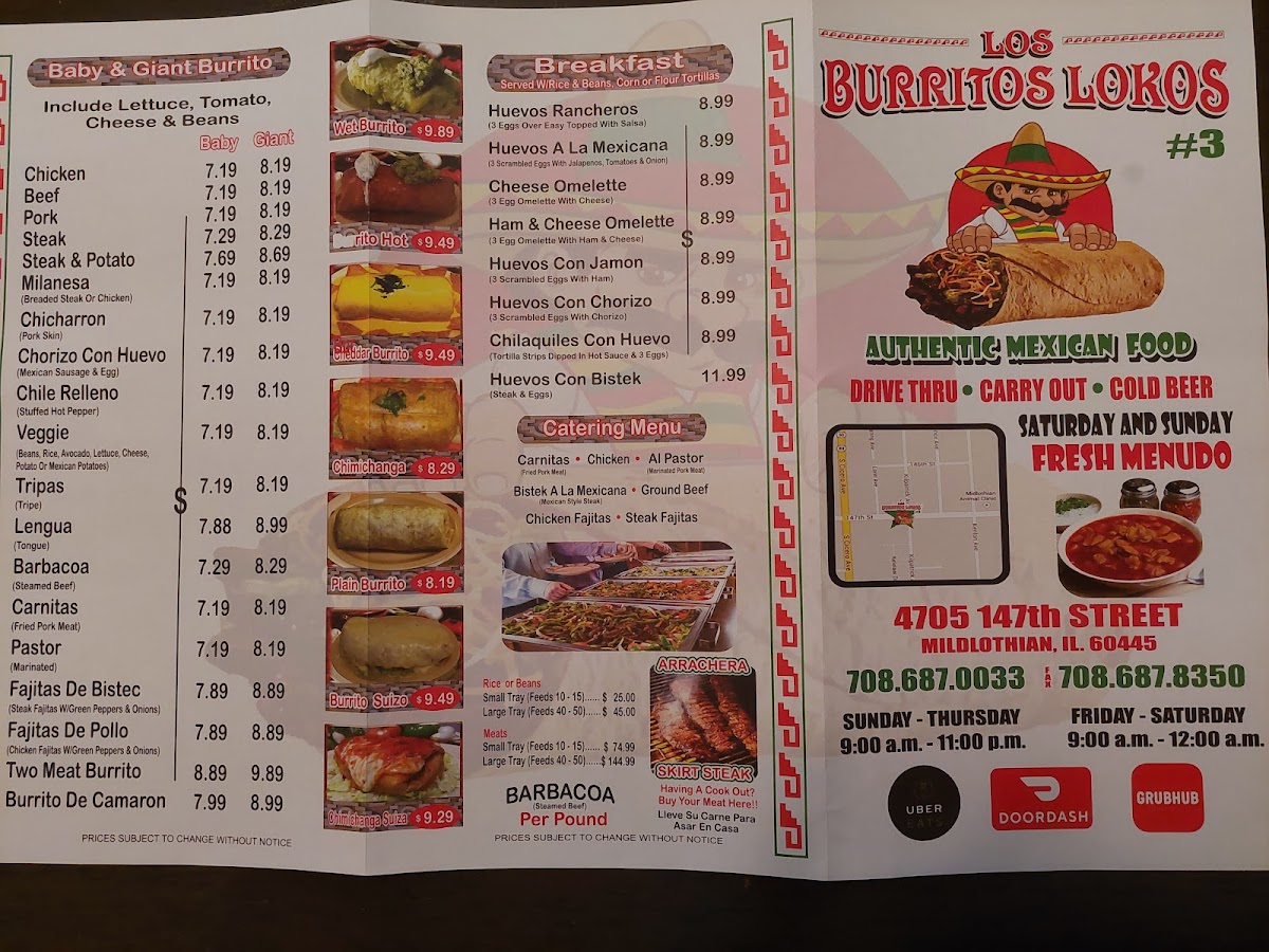 Los Burritos Lokos # 3 Photo Menu 1