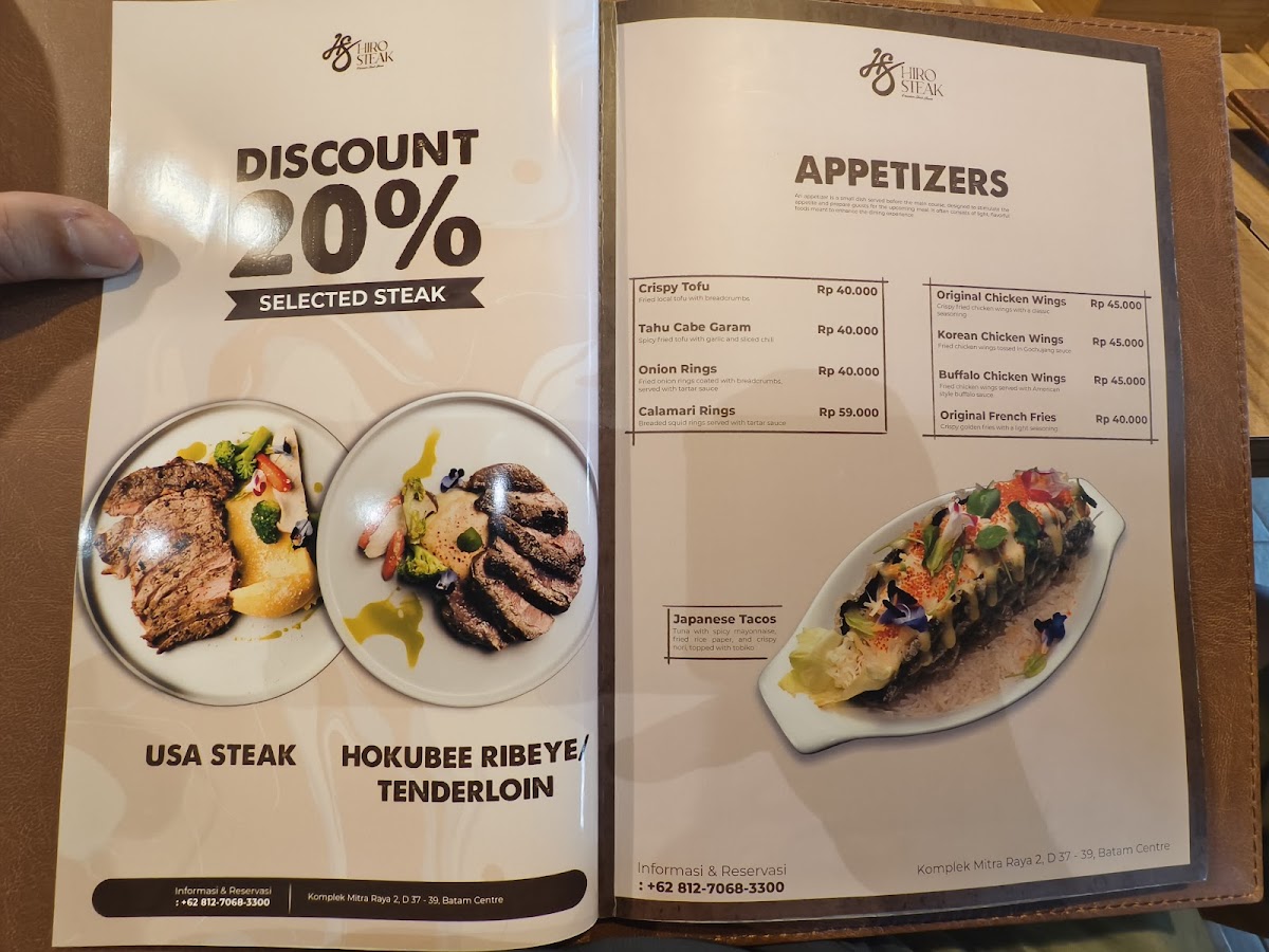 Hiro Steak - Premium Steak House Photo Menu 6