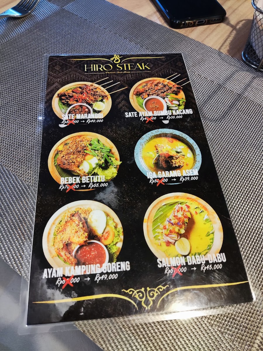 Hiro Steak - Premium Steak House Photo Menu 8
