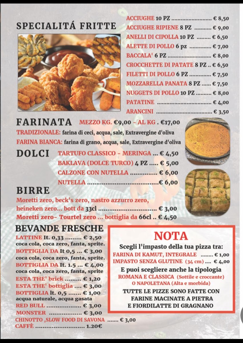 Pizzeria Antico Borgo Photo Menu 1