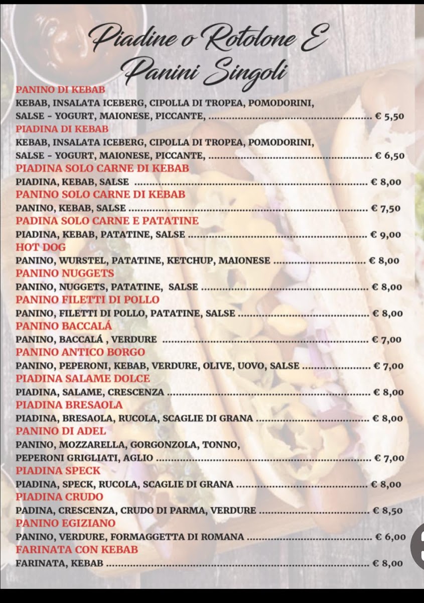 Pizzeria Antico Borgo Photo Menu 4