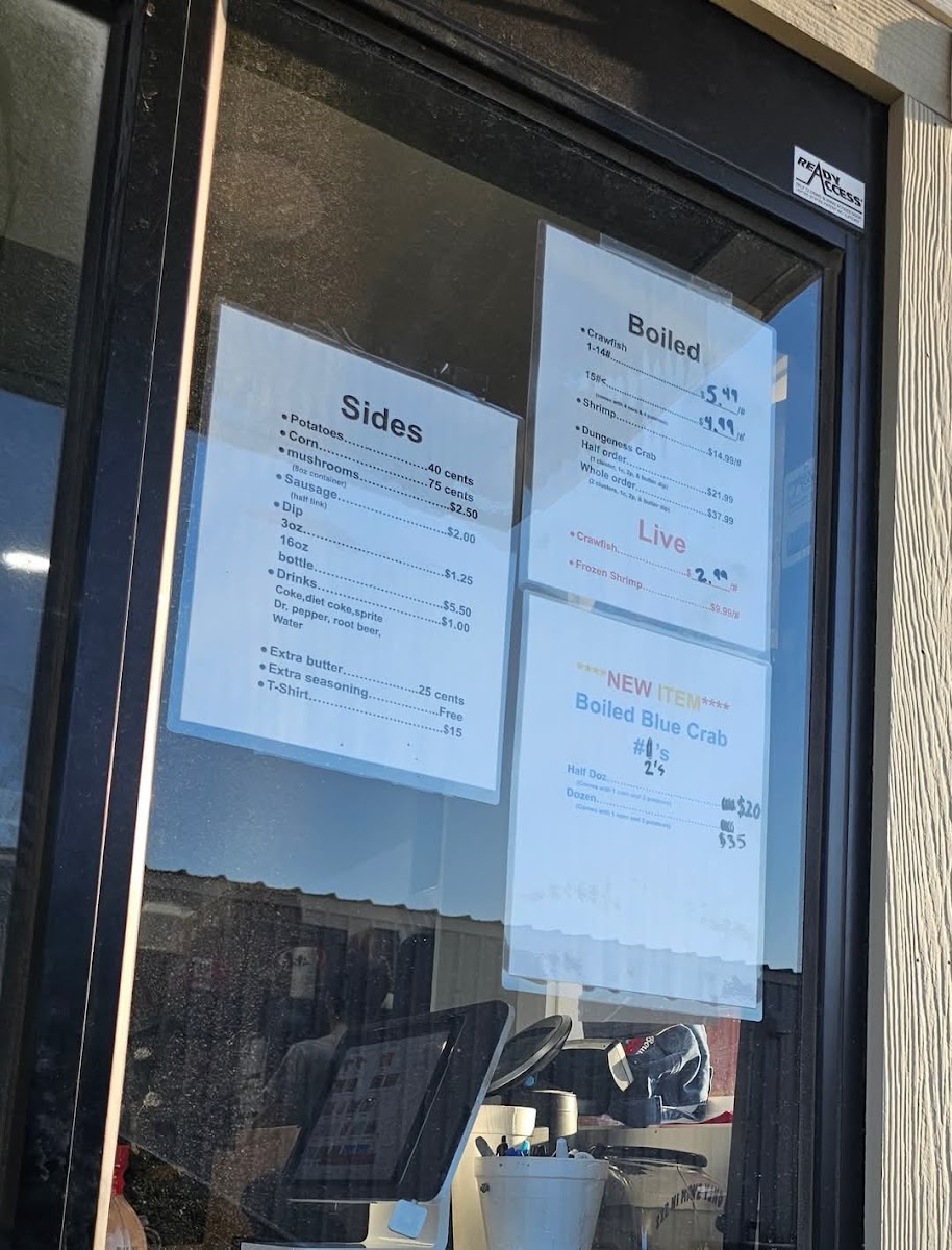 Boulet's Boil-N-Go Photo Menu 1