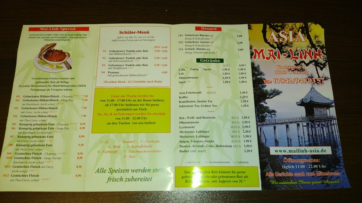 Asia Imbiss Mai Linh Photo Menu 4