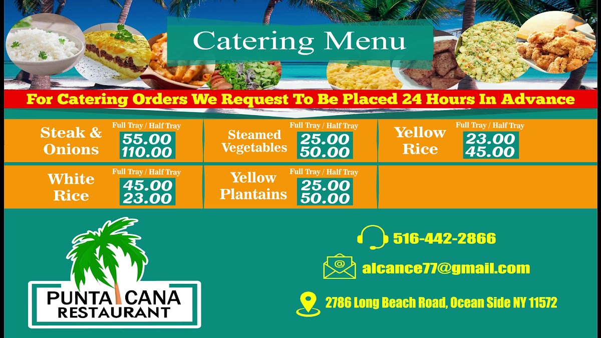 Collado Dominican Restaurant Photo Menu 1
