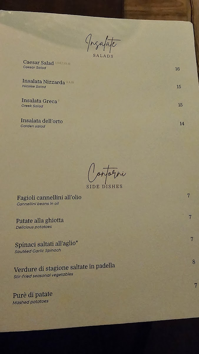La Tenda Rossa Photo Menu 10