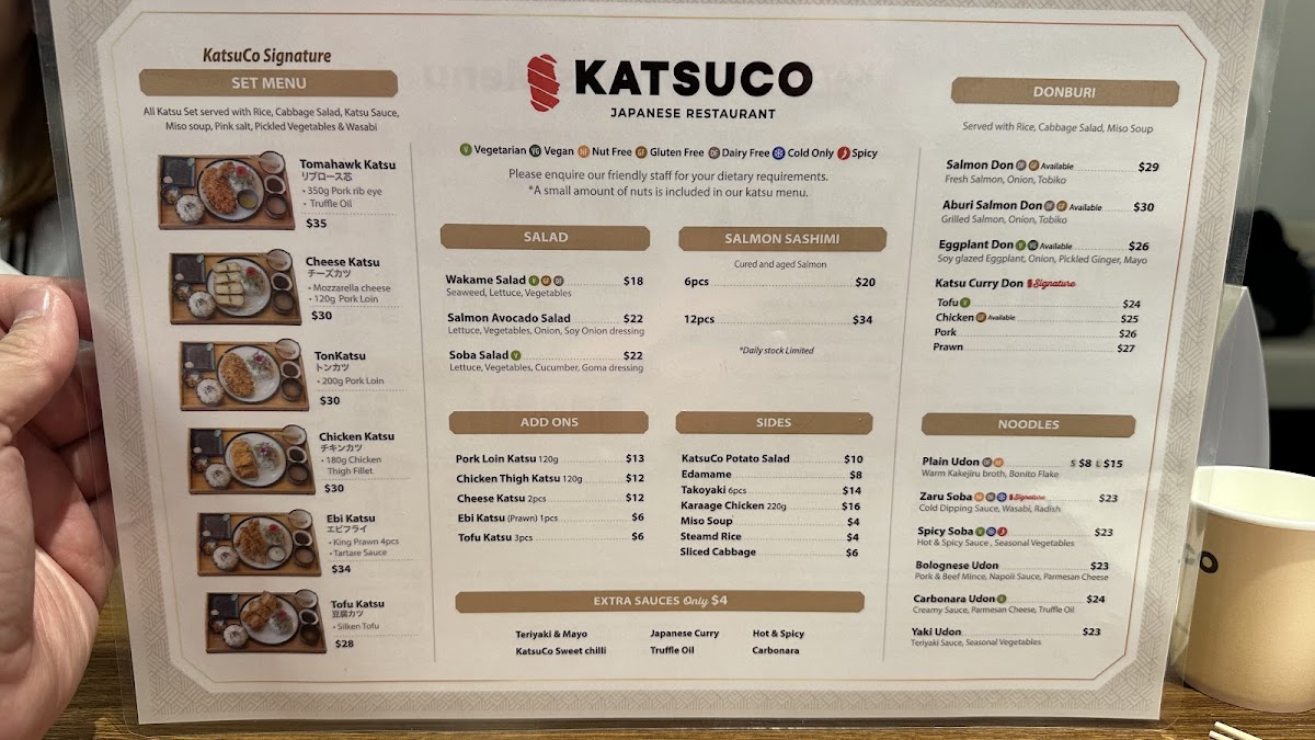 KatsuCo Maroochydore Photo Menu 9