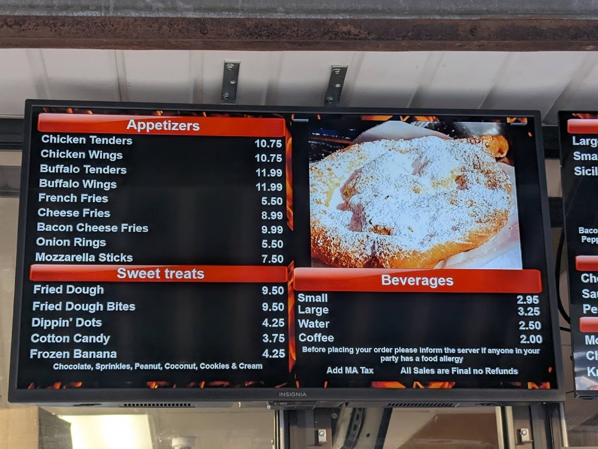 Peppy's Pizzeria Photo Menu 1