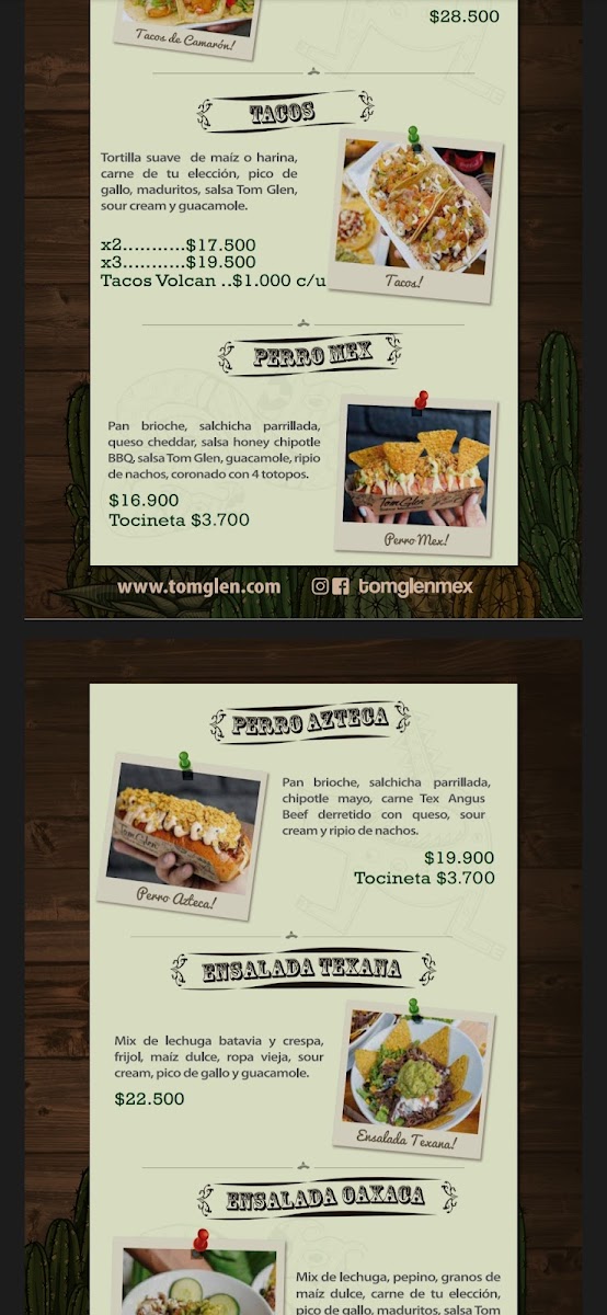 Tom Glen Jamundi Photo Menu 1