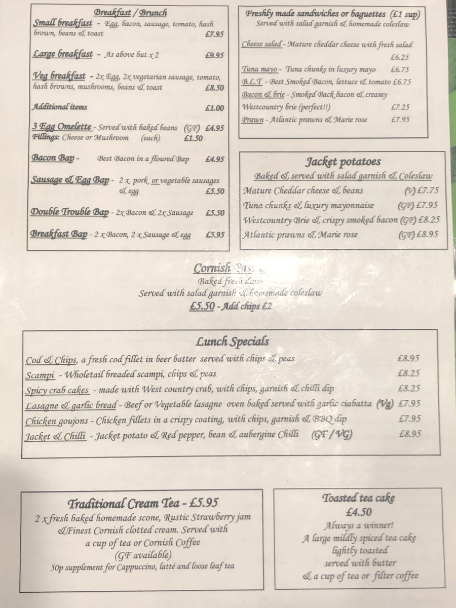 Crossbow cafe & grill Photo Menu 2