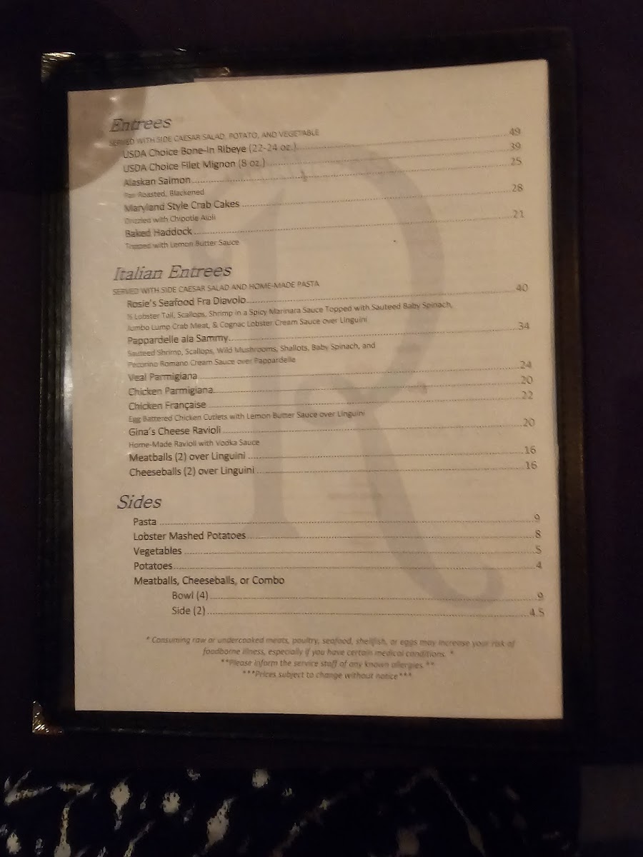 Rosaliano's Photo Menu 4