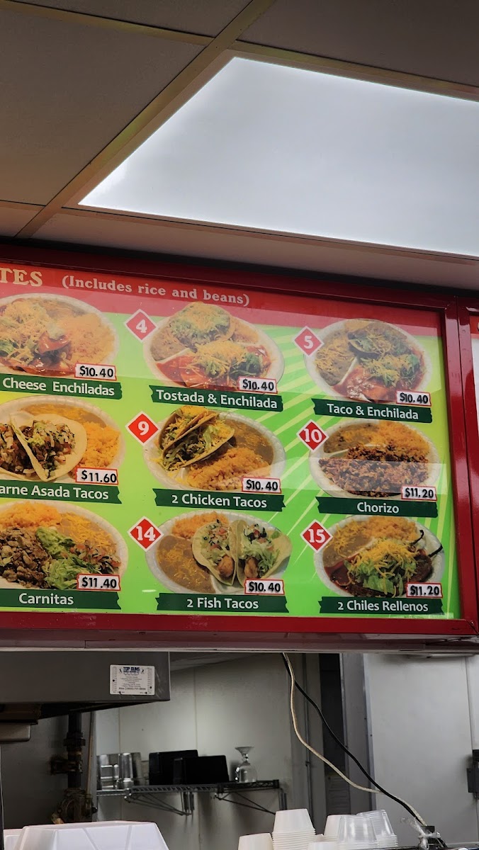 Salazar Brothers Mexican Food Photo Menu 6