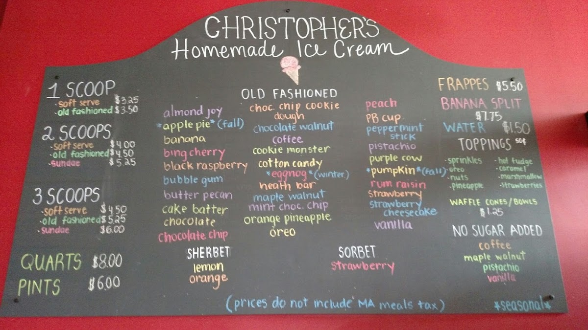 Christopher's Homemade Ice Cream Photo 3