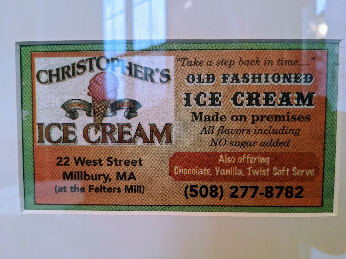 Christopher's Homemade Ice Cream Photo Menu 9